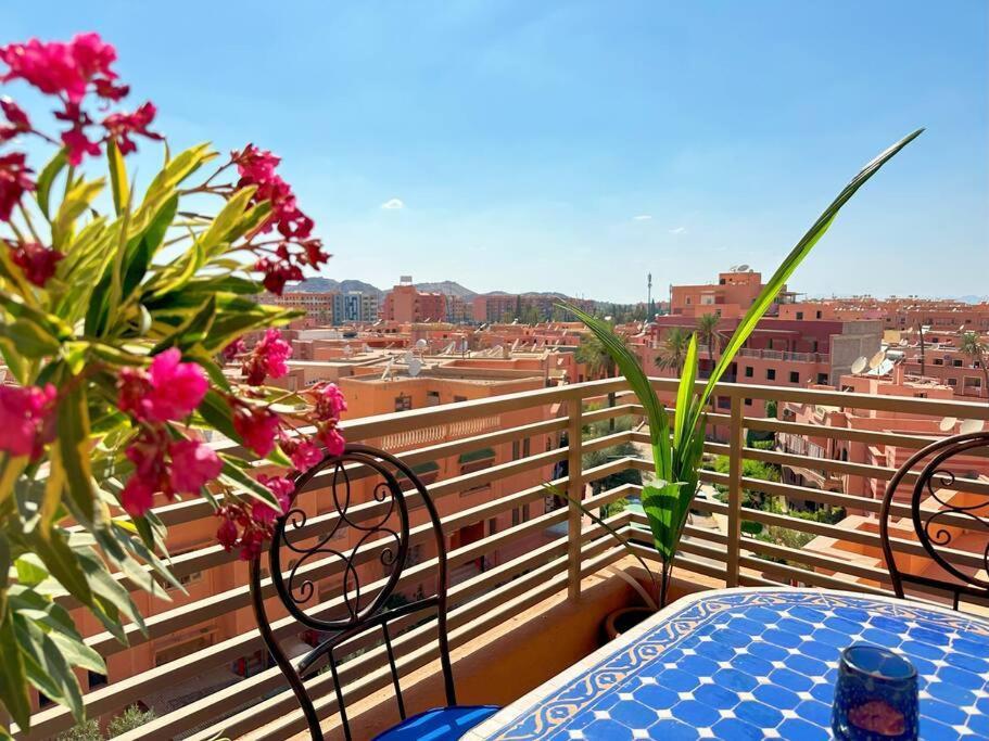 Appart Majorelle Terrasse Wifi Centre Ville Marrakesh Extérieur photo